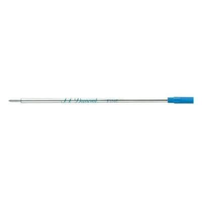 Afbeelding van S.T. Dupont 040850 balpenvullingen, medium punt, blauw, 10 stuks