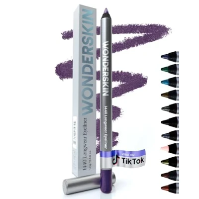 Afbeelding van Wonderskin 1440 langdurige eyeliner, waterdichte oogmake up, bestand tegen ontbramen (Eggplant)