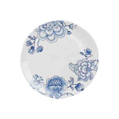 Afbeelding van Rose&amp;tullipani Ronde Schotel 30 Cm Ev2 Wit Melamine