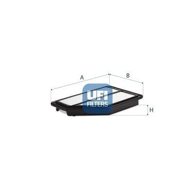 Afbeelding van UFI 30.471.00 Luchtfilter 46mm 200mm 298mm Filter insert HONDA: FR V