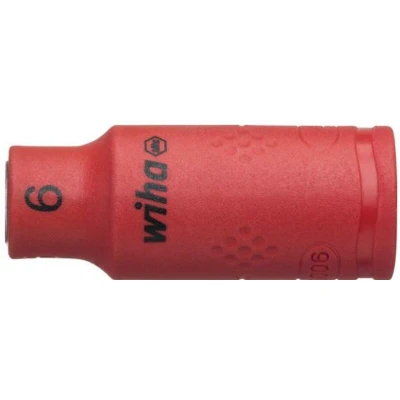 Afbeelding van WIHA 246226 dopsleutelinzet geïsoleerd buitenzeskant 6 mm x 1/4&quot; 43091