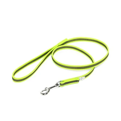Afbeelding van Julius K9 antislip lijn, 1m / 14mm met handvat NEON