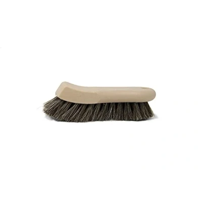 Afbeelding van 303 Meubelborstel Paardenhaarborstel Hard voor hardnekkige vlekken, zacht delicate stoffen Gecontourd, ergonomisch ontwerp Leren stoelen, tapijten, stoffen, bekleding en meer (39019)