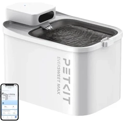 Afbeelding van PETKIT Eversweet Max Smart Pet Drinking Fountain 3L Kat Drinkfontein Geruisloos met Filter