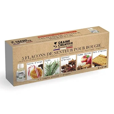 Afbeelding van GC Kaarsen Geurstof Set 5x27 ml Kerst