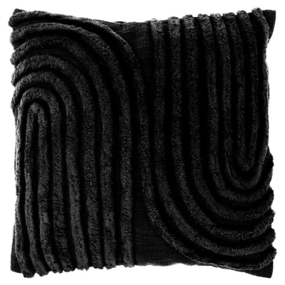 Afbeelding van Unique Living Sierkussen Maeve Black 45x45cm