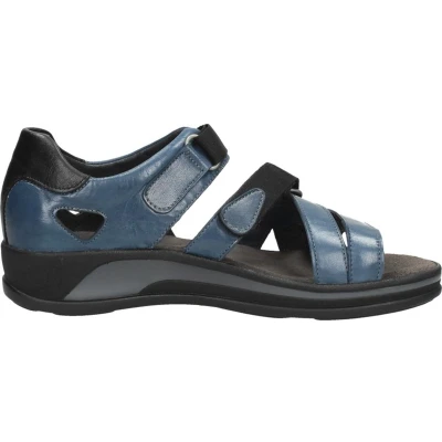 Afbeelding van Wolky Desh Sandalen Plat Licht blauw Maat 38