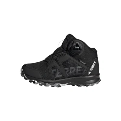 Afbeelding van Adidas Terrex BOA MID RAIN.RDY Hiking Outdoorschoenen voor kinderen, Maat: 30.5, Core black/footwear white/grey three Textiel/ synthetisch