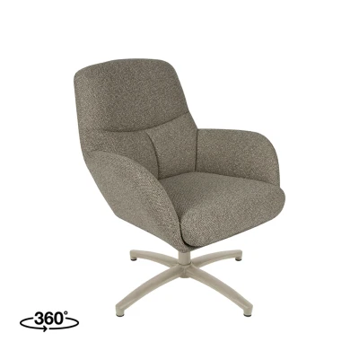 Afbeelding van LABEL51 Fauteuil Chill Zone Truffel grijs Boucle