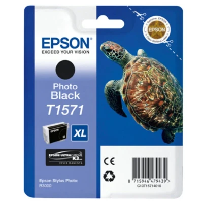 Afbeelding van Epson T1571 (C13T157140) Inktcartridge Zwart