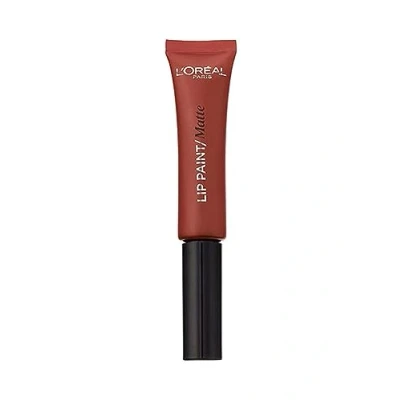 Afbeelding van L&#039;Oréal Lip Paint Matte Lipstick 213 Stripped Brown