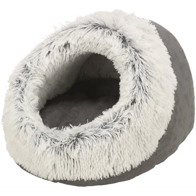 Afbeelding van Trixie Kattenmand Iglo Harvey Grijs / Wit Zwart 41X35X26 CM