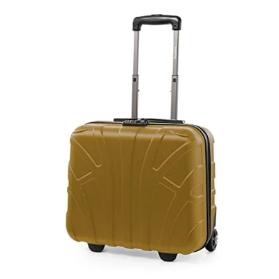 Afbeelding van SUITLINE Koffer met wielen, harde schaal volumeverlenging, TSA vergrendeling, ABS, mat, 4 rubberen dubbele 38 cm