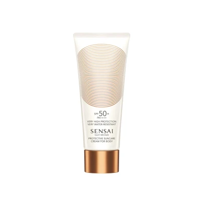Afbeelding van Sensai Silky Bronze Protective Suncare Cream for Body SPF50 150 ml