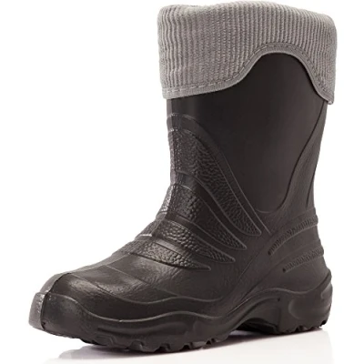 Afbeelding van Ladeheid LA CA Panda Kinder Regenlaarzen Rubber Licht EVA Carbone 30/31