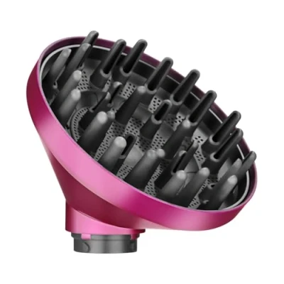 Afbeelding van Xaosin diffuser voor Dyson Airwrap HS01 HS03 HS05, krullend haar, diffuser, haardroger, omzetting Styler in roze, rood