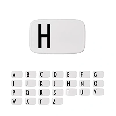 Afbeelding van Lunchbox / Brooddoos A Z Design Letters