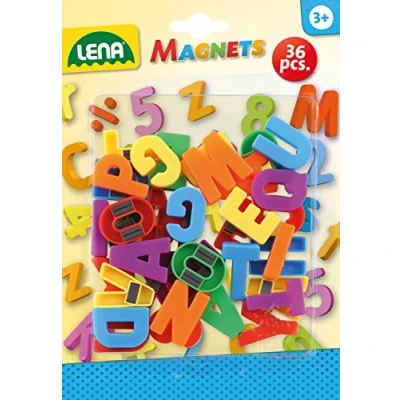 Afbeelding van Magneet Hoofdletters 36 delig