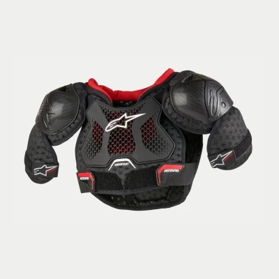 Afbeelding van Alpinestars Bionic Action Kickstart Kinder Bodyprotector Zwart / Rood maat 7/9