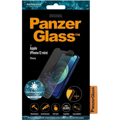 Afbeelding van PanzerGlass Gehard Glas Privacy Screenprotector Apple iPhone 12 Mini