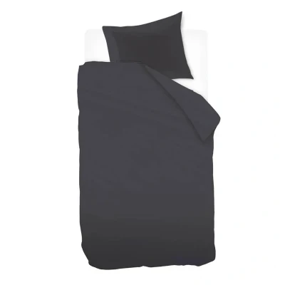 Afbeelding van Ivorlyn Atlanta Dekbedovertrek Eenpersoons 140x200/220 cm Anthracite