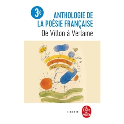 Afbeelding van Anthologie De La Poesie Francaise Villon A Verlaine