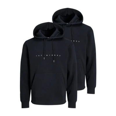 Afbeelding van Jack &amp; Jones Heren hoddie 2 pack Star