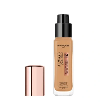 Image de BOURJOIS Fond De Teint Always Fabulous 24h 410 Beige doré Fini Semi Mat À L&#039;Acide Hyaluronique &amp; Vitamine E Haute Couvrance Longue Tenue SPF20 30ml