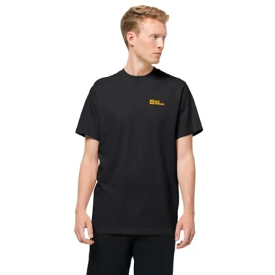 Afbeelding van Jack Wolfskin Essential T M Tshirt print, Heren, Maat: XXL, Black