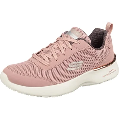 Afbeelding van Skechers Skech Air Dynamight Fast Brake Baskets pour femme, Bordure en maille mauve blanc cassé, 38 EU