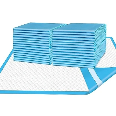 Afbeelding van 15 stuks wegwerp incontinentieonderleggers, 60 x cm, absorberend, waterdicht, voor ouderen, patiënten, kinderen