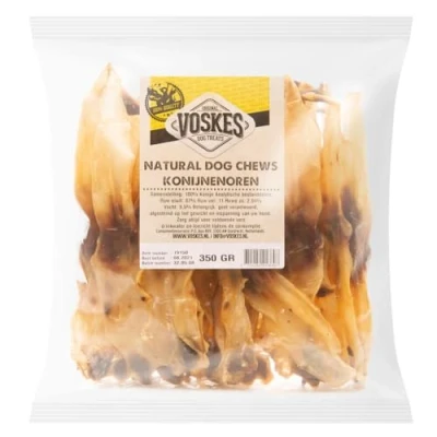 Afbeelding van 15x Voskes Konijnenoren 350 gr