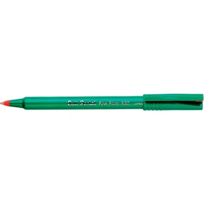 Afbeelding van Pentel roller Ball R50/R56 rood, medium schrift liquid ink
