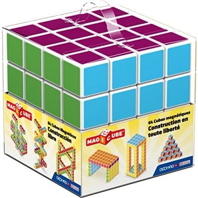 Afbeelding van Geomag Magicube Free Building 64 delig