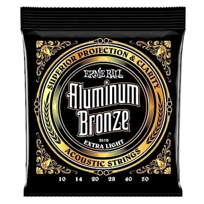 Afbeelding van Ernie Ball EB2570 10 50 Aluminum Bronze Akoestische gitaarsnaren