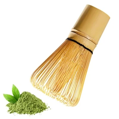 Afbeelding van Natuurlijke Bamboe Matcha Garde, Handgemaakte Traditionele Kit Japanse Ceremonie, Thee Garde Voor Theeceremonie, Drank 100 Tanden