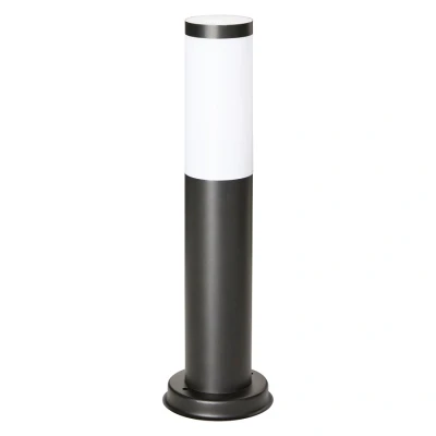 Afbeelding van Tuinlamp Rond, Modern Design, E27 Fitting, Spatdicht IP44, Zwart