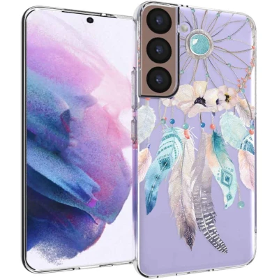 Afbeelding van iMoshion hoesje Geschikt voor Samsung Galaxy S22 Siliconen Design Meerkleurig / Dreamcatcher