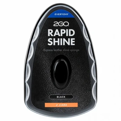 Afbeelding van 2GO Poetsspons Rapid Shine Pigment &amp; Glans Zwart