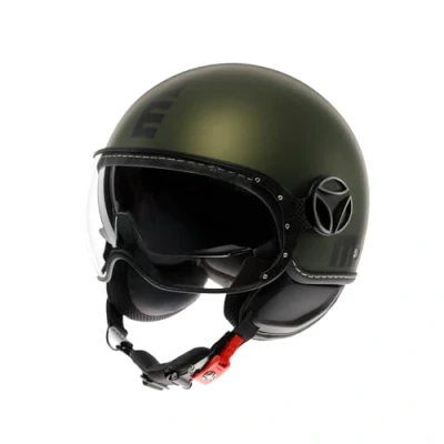 Afbeelding van Momo Design Fgtr Evo Open Helm Zwart M