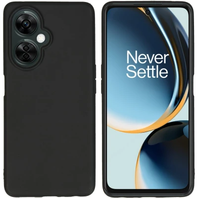 Afbeelding van iMoshion Hoesje Geschikt voor OnePlus Nord CE 3 Siliconen Color Backcover Zwart