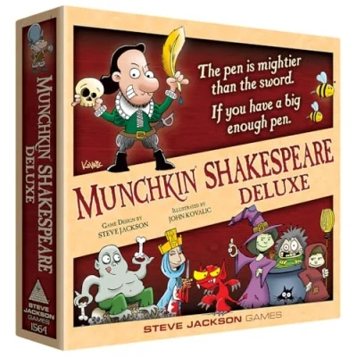 Afbeelding van Munchkin: Shakespeare Deluxe (EN)