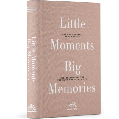 Afbeelding van Printworks fotoalbum Little Moments Big Memories roze