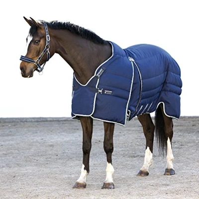 Afbeelding van Horseware Rambo Optimo Stable Rug Heavy 400G Navy Blue 140/191 cm