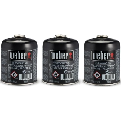 Afbeelding van Weber driepak Gasbusjes