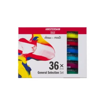 Afbeelding van Amsterdam Standard Series acrylverf algemene selectie set 36 x 20 ml