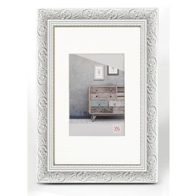 Afbeelding van walther design Fotolijst barok wit 50 x 70 cm CR070W