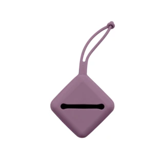 Afbeelding van Bibs Fopspeenhouder Siliconen Mauve