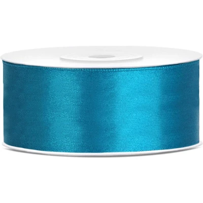 Afbeelding van Satijn Lint Turquoise 25mm 25m