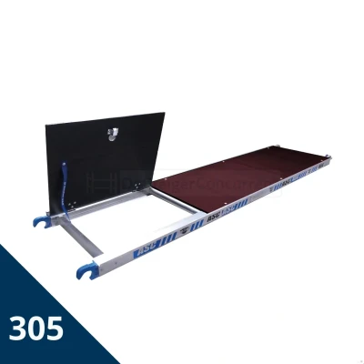 Afbeelding van 10203013 ASC Platform met luik 305 houten deck